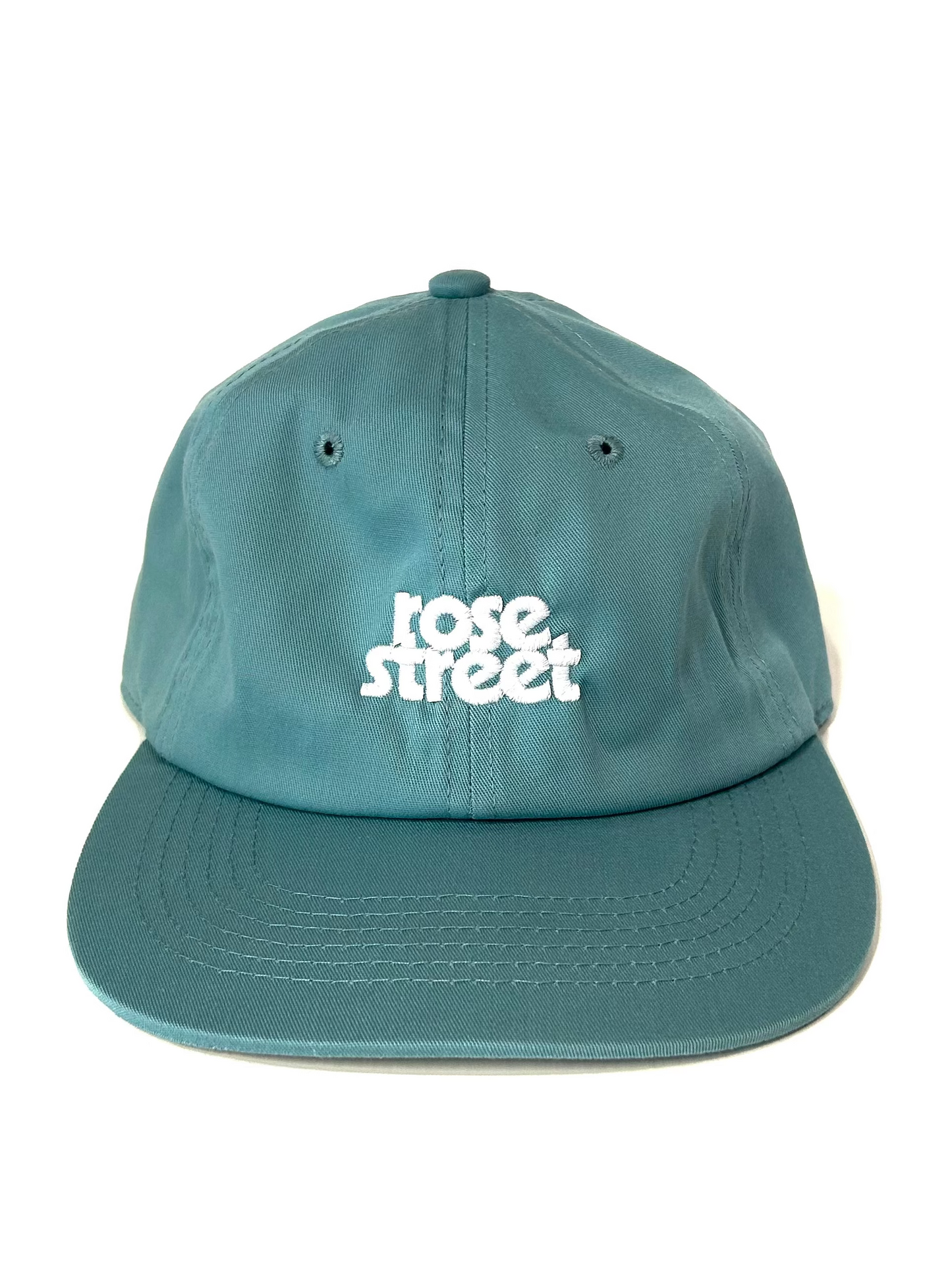 Rose Street Stacked Logo Hat Dark Mint