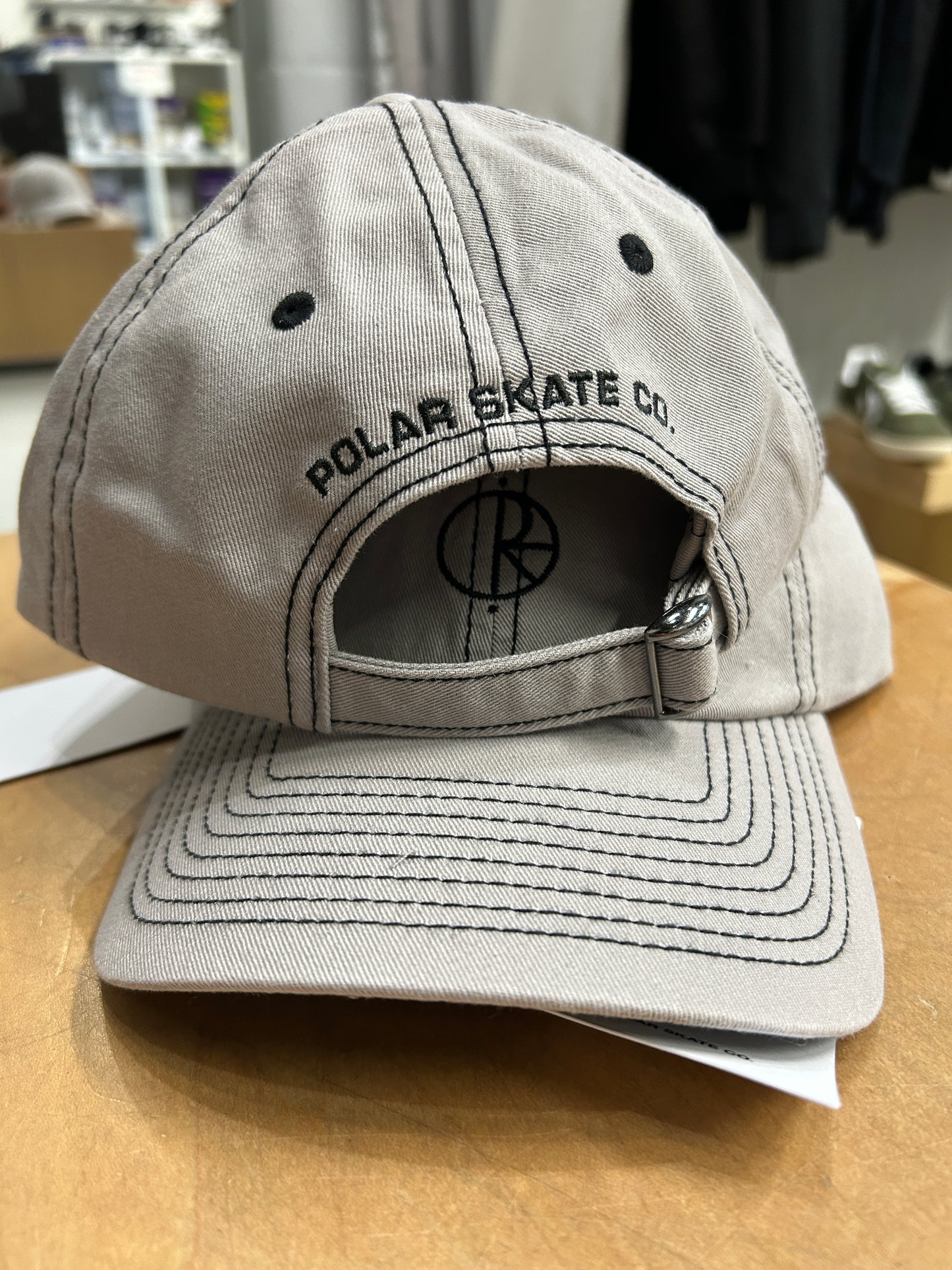 Polar Sai Cap Contrast Washed Gray