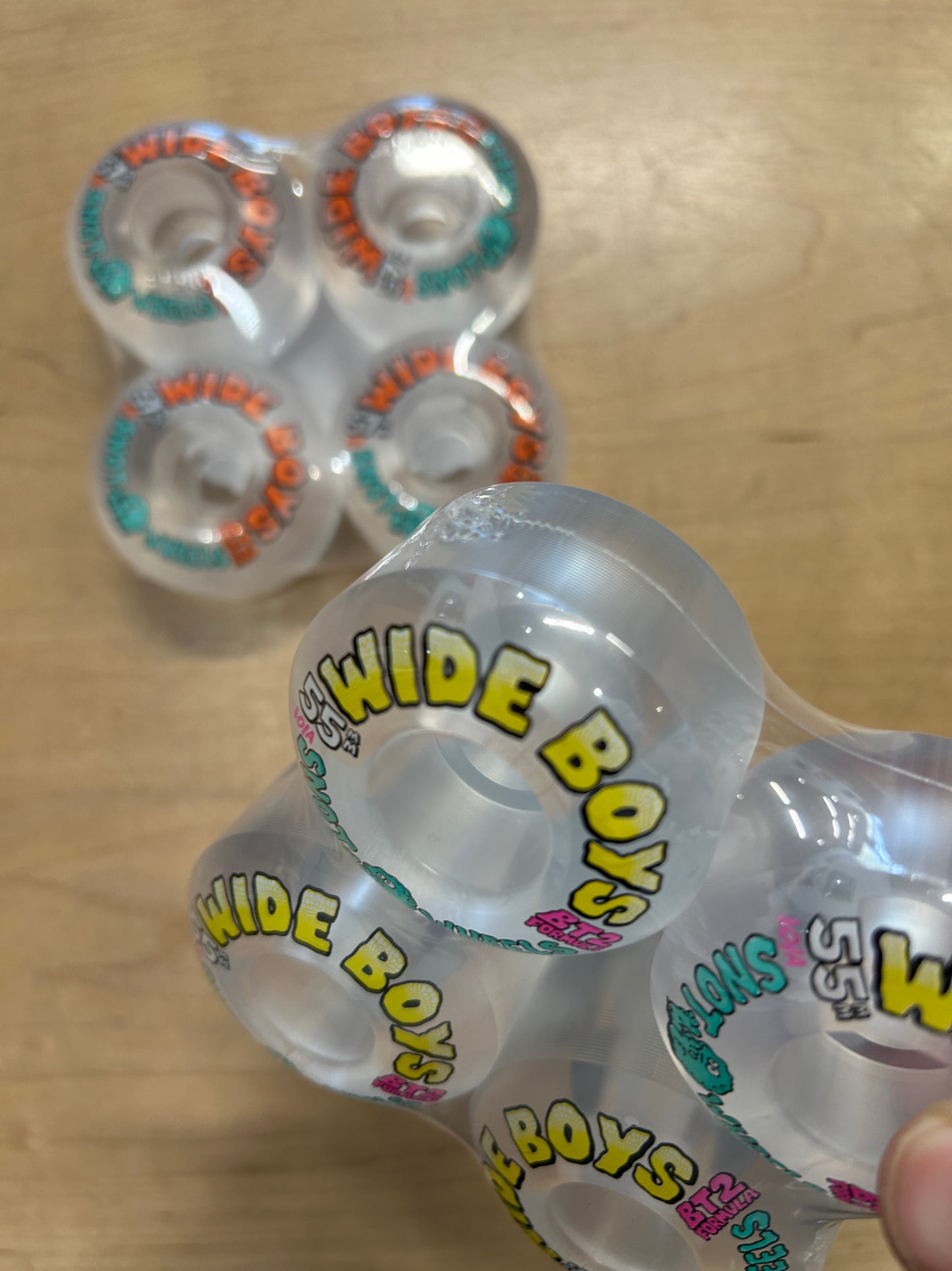 Snot Wheels Wide Boys 101A Clear Assorted Sizes