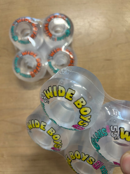 Snot Wheels Wide Boys 101A Clear Assorted Sizes