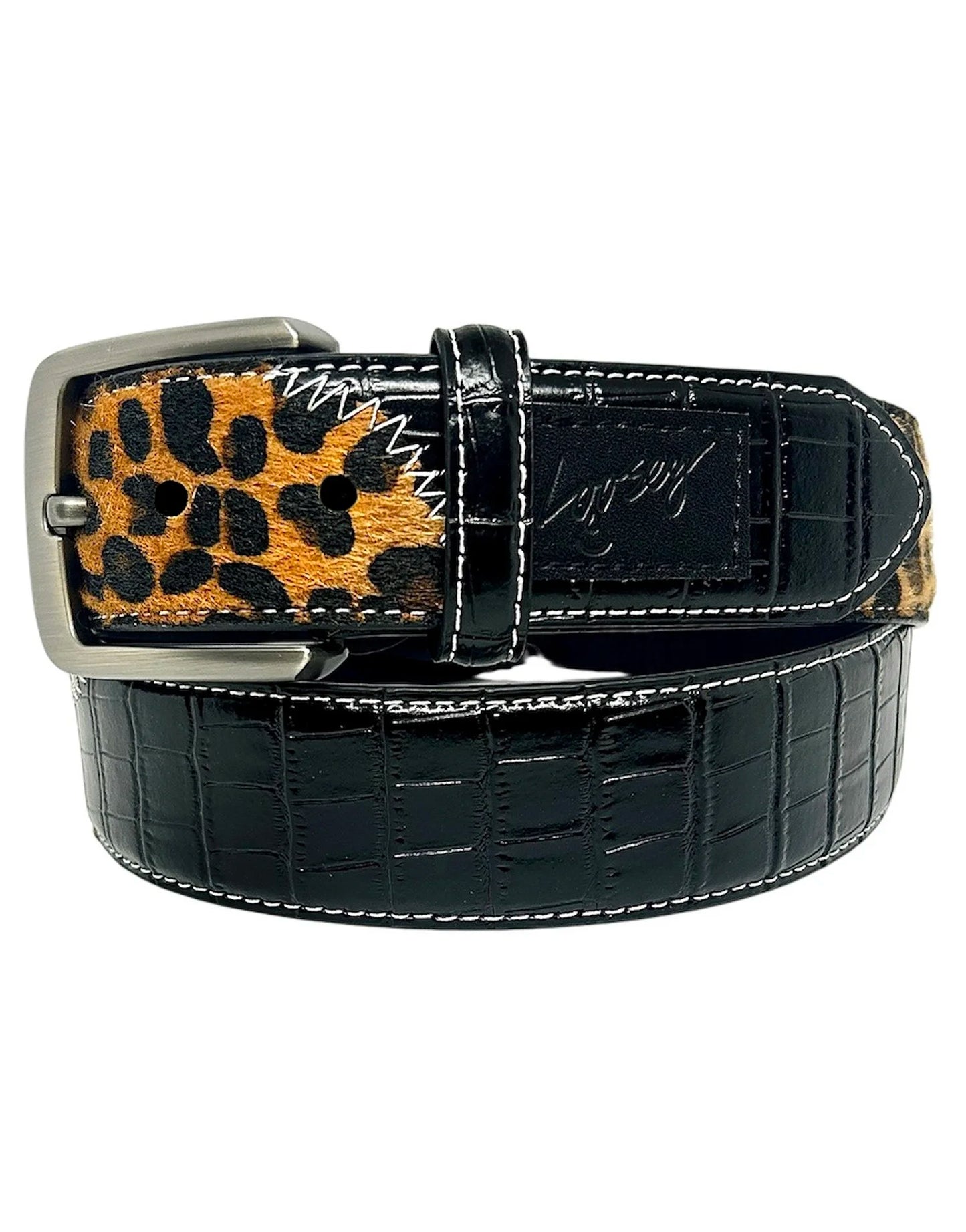 Loosey Croc Cheetah Belt