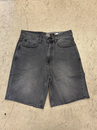 Volcom Billow Denim Shorts Concrete