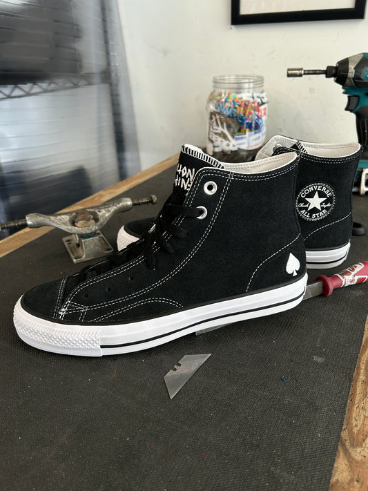 Converse CTAS Pro Hi Suede Milton: Black/White/Black