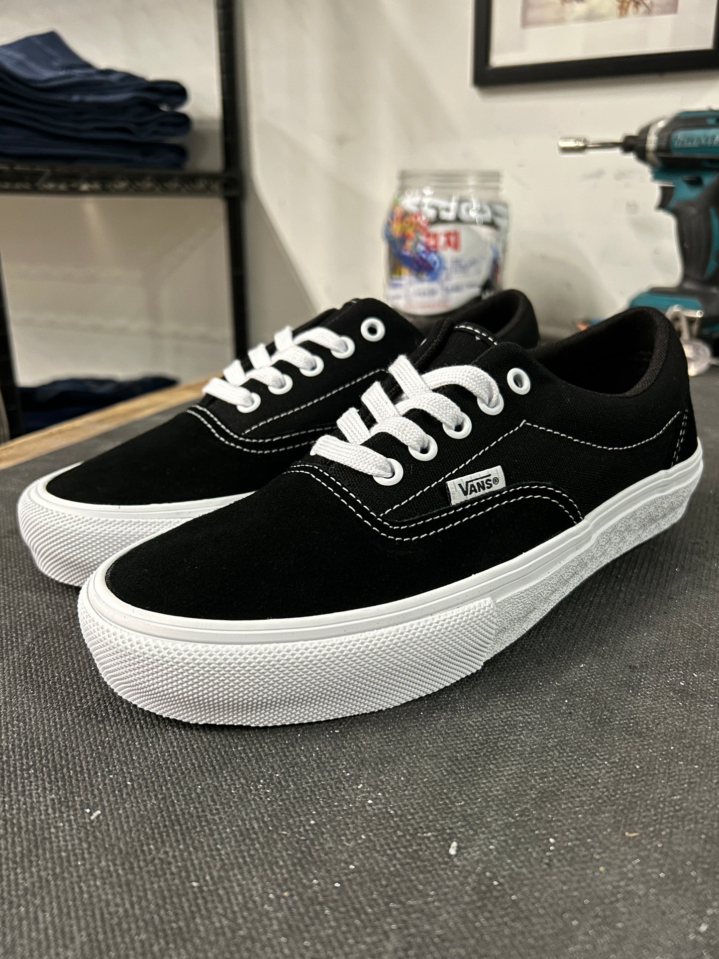 Vans Skate Era Black White