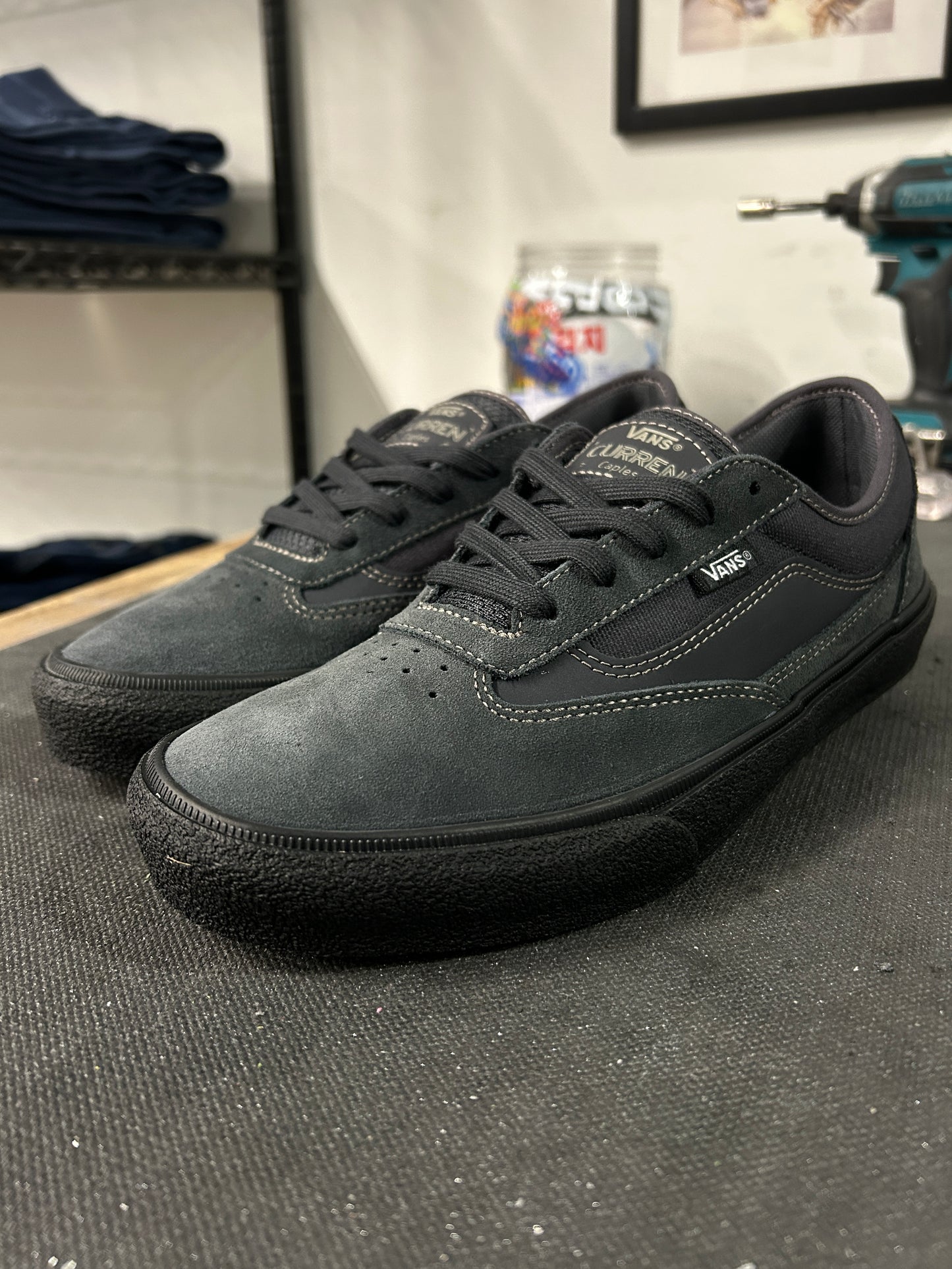 Vans Skate Curren Caples Charcoal Black