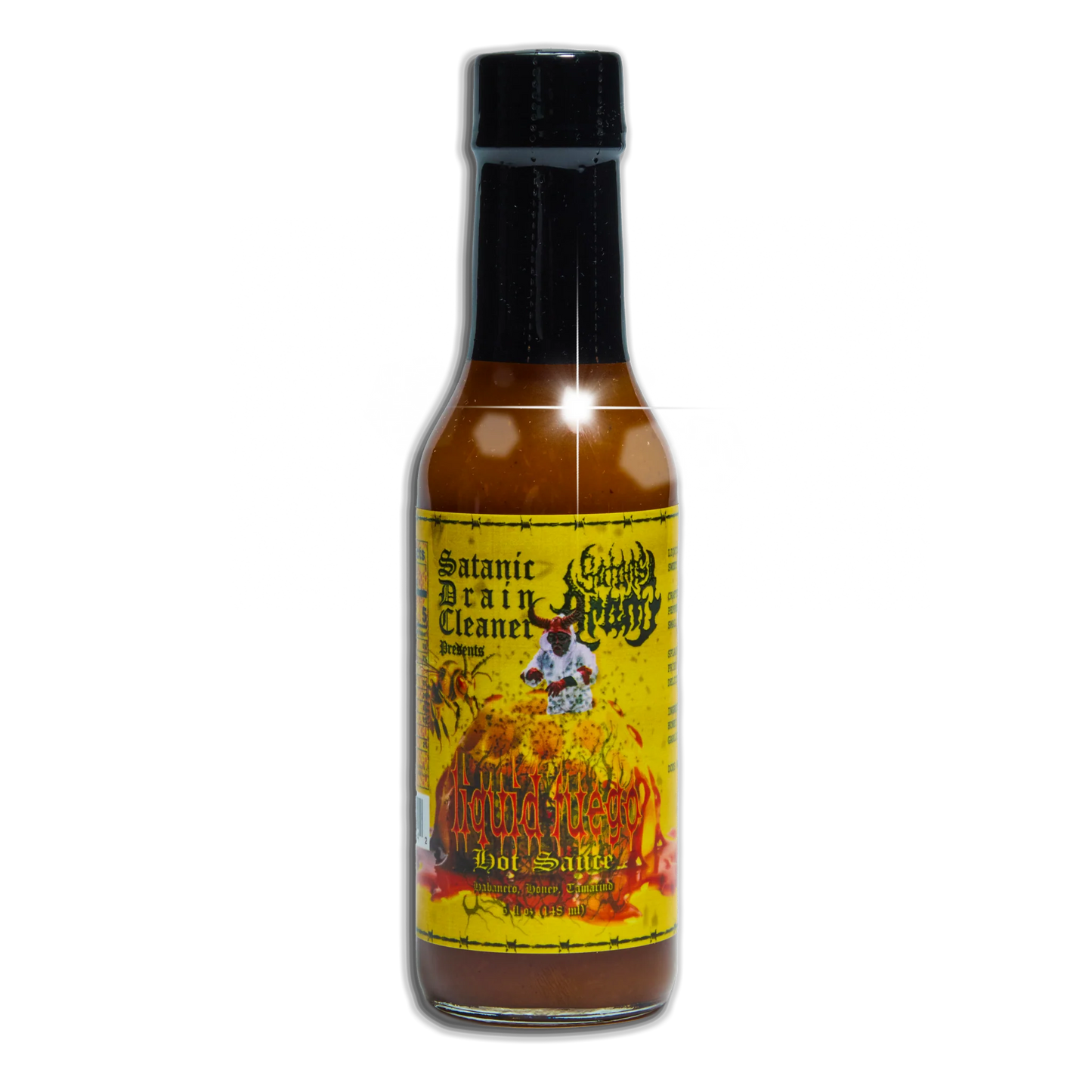 Satans Drano Hot sauce: Liquid Fuego