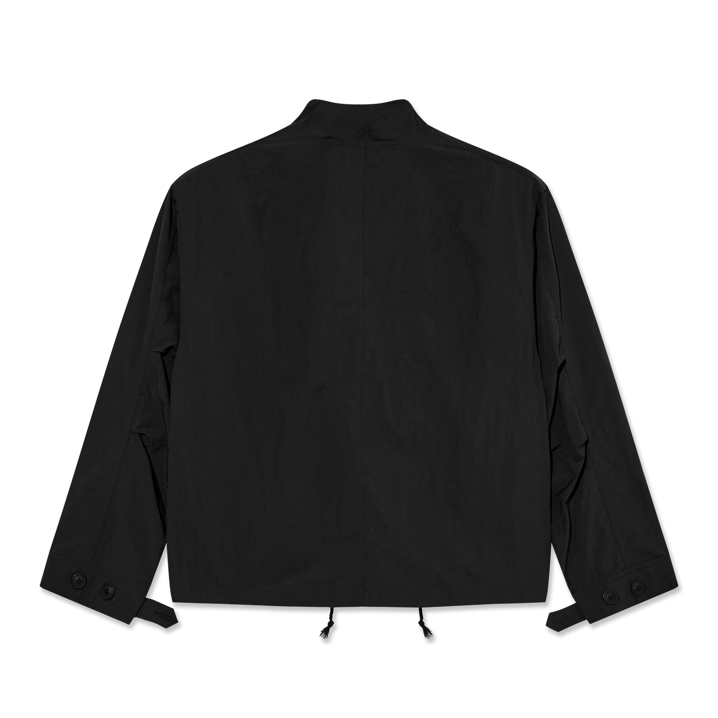 Last Resort Cropped Parka Black