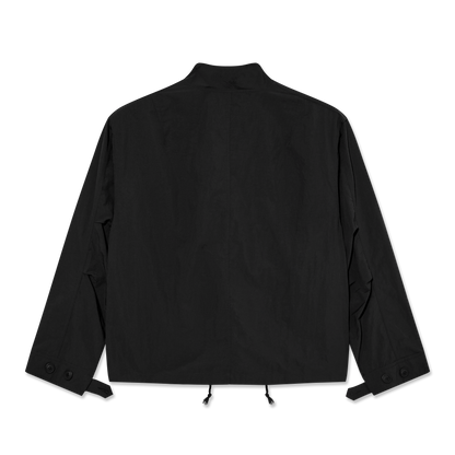 Last Resort Cropped Parka Black