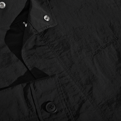 Last Resort Cropped Parka Black