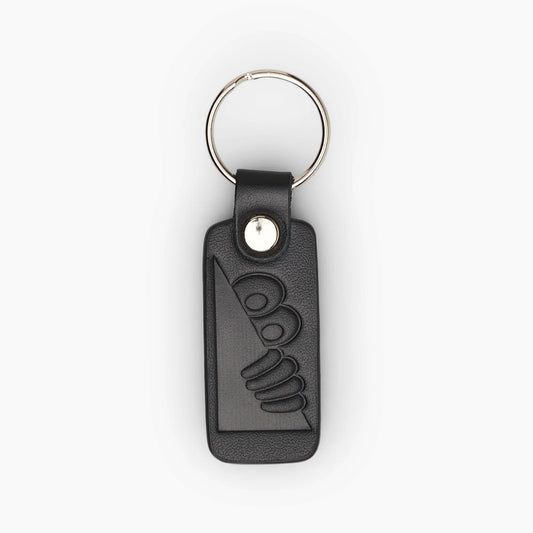 Last Resort Heel Tab Key Ring Black