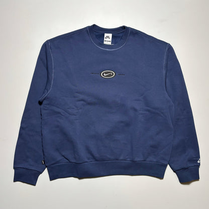 Nike SB x Eric Koston Fleece Skate Crew Midnight Navy