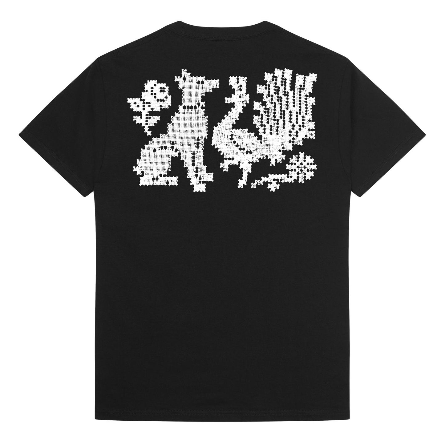 Pass-Port Needlework Tee Black