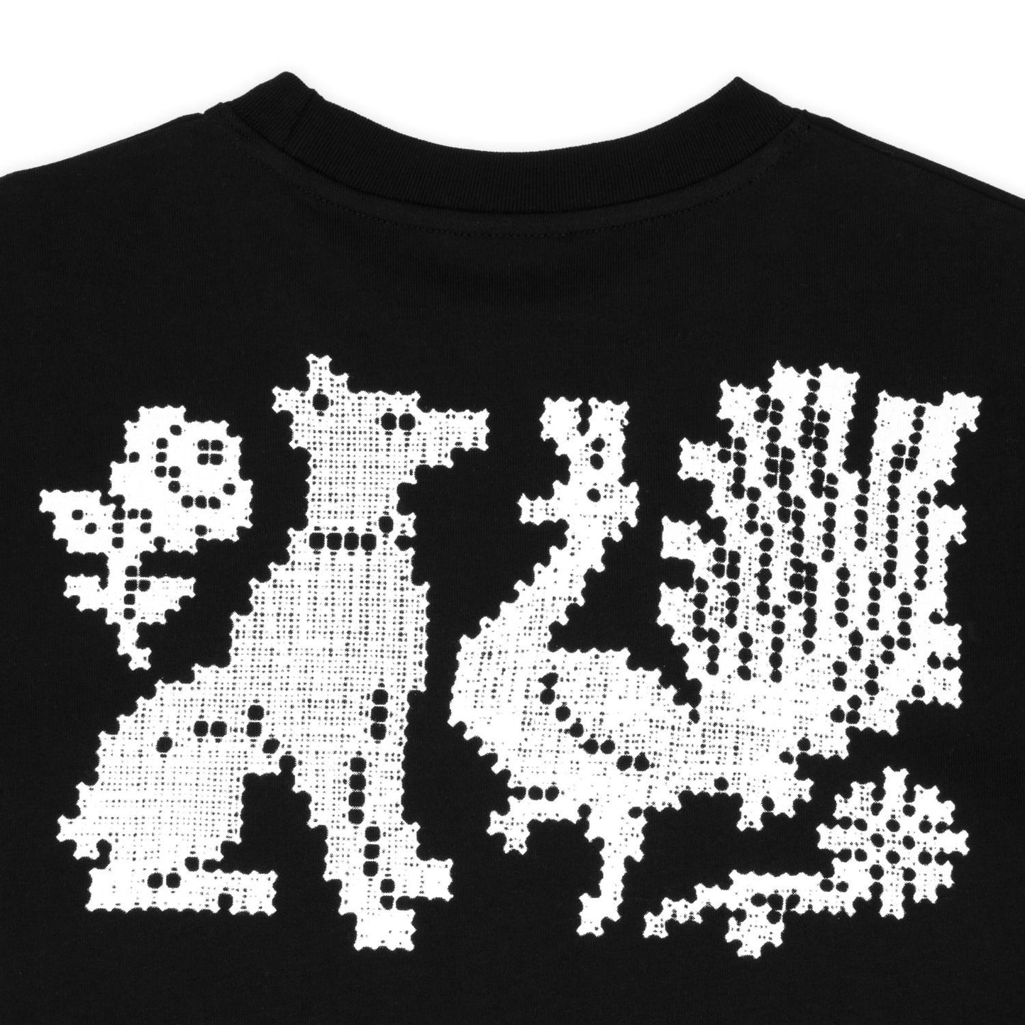 Pass-Port Needlework Tee Black