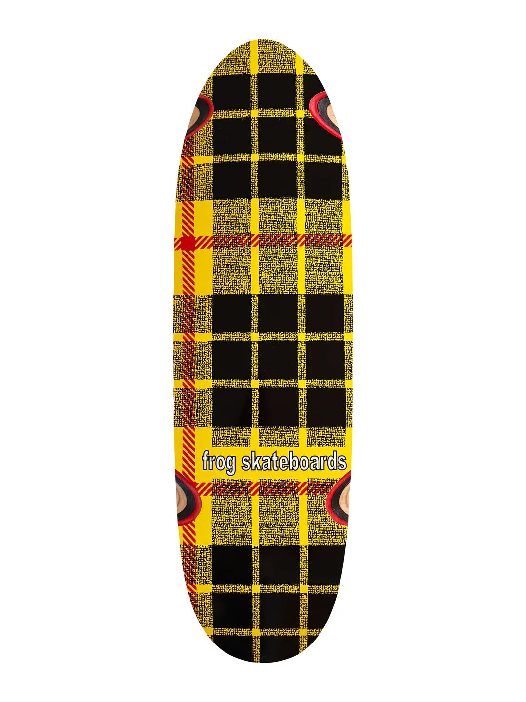 Frog Plaid Micro Piper Deck: 7.75