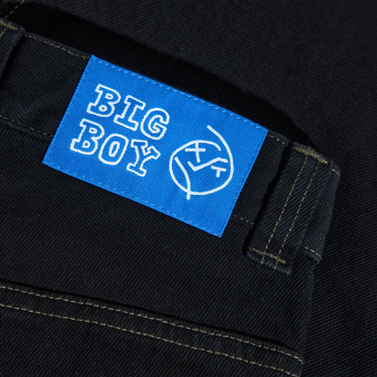 Polar Big Boy Pants: Black/Dark Olive