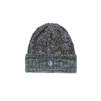 Polar Braid Beanie: Green
