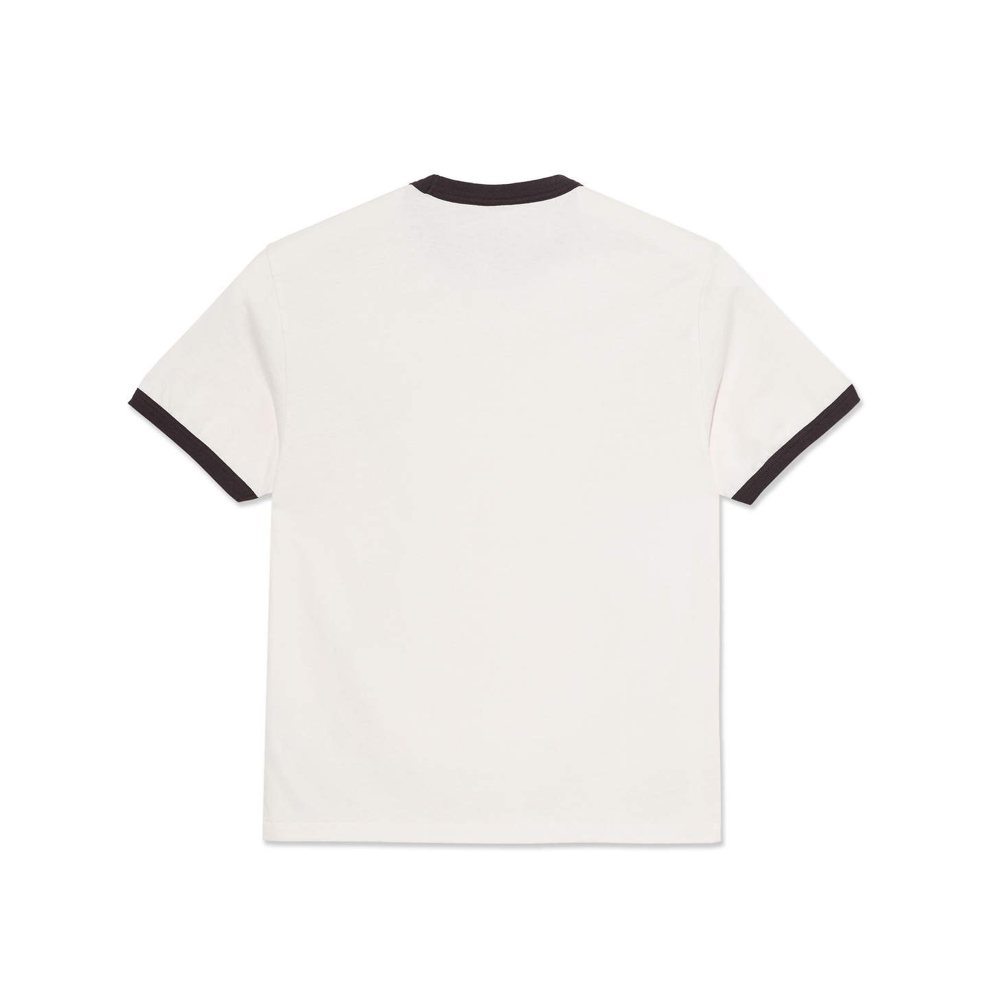 Polar Ringer Tee: Ivory/Chocolate