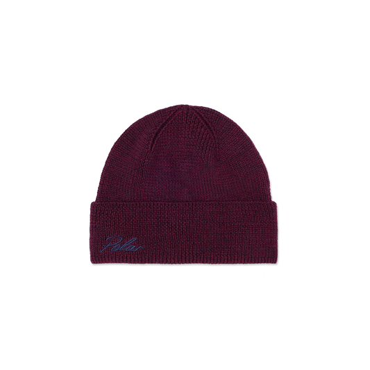 Polar Simon Beanie: Bordeaux
