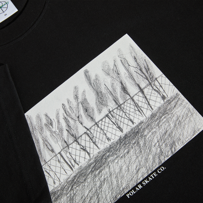 Polar Fence Tee Black