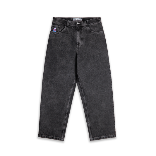 Polar Big Boy Pants: Silver Black OG
