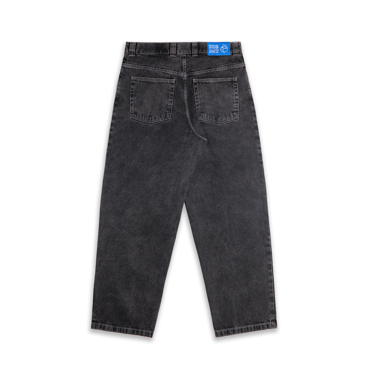 Polar Big Boy Pants: Silver Black OG