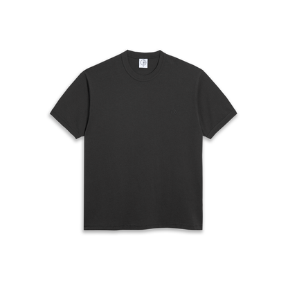 Polar Ringer Tee: Dirty Black