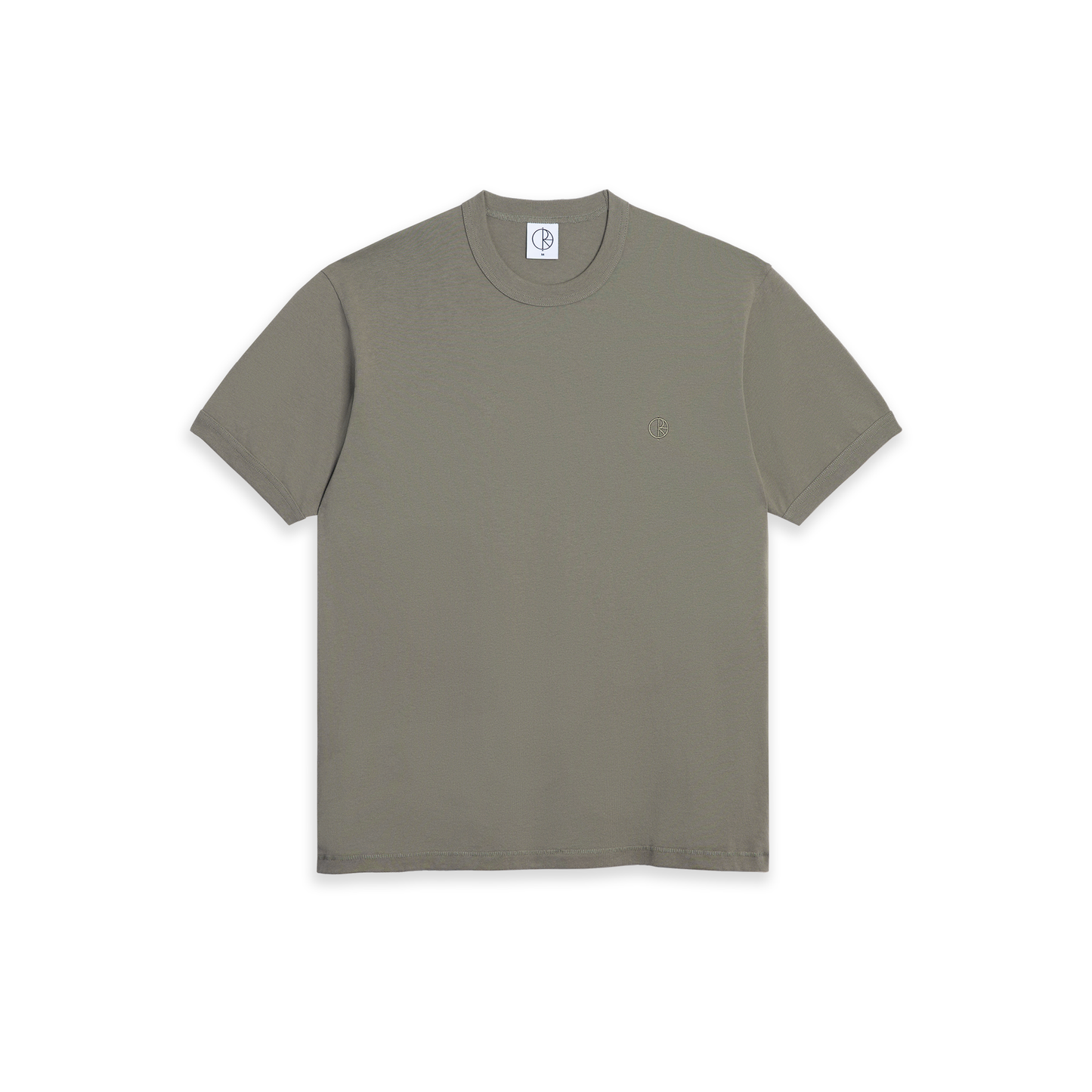 Polar Ringer Tee: Uniform Green