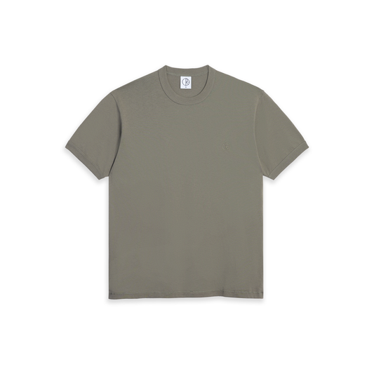 Polar Ringer Tee: Uniform Green