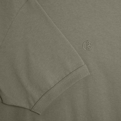 Polar Ringer Tee: Uniform Green
