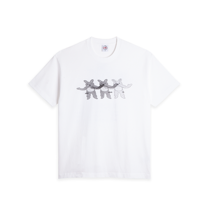 Polar Different in the End Tee White