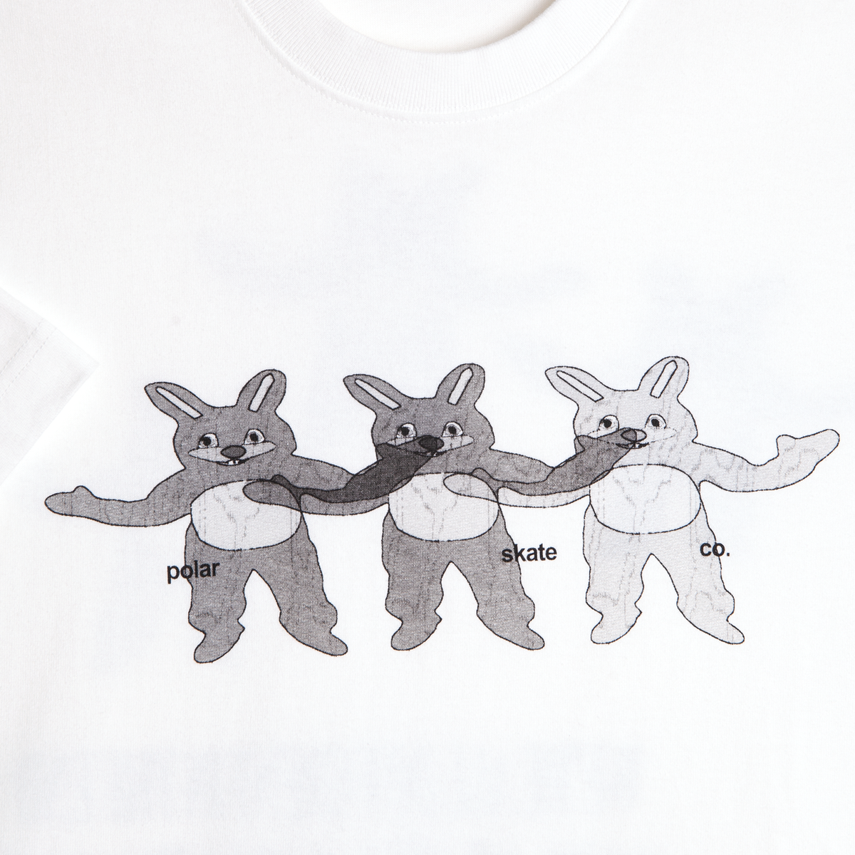 Polar Different in the End Tee White