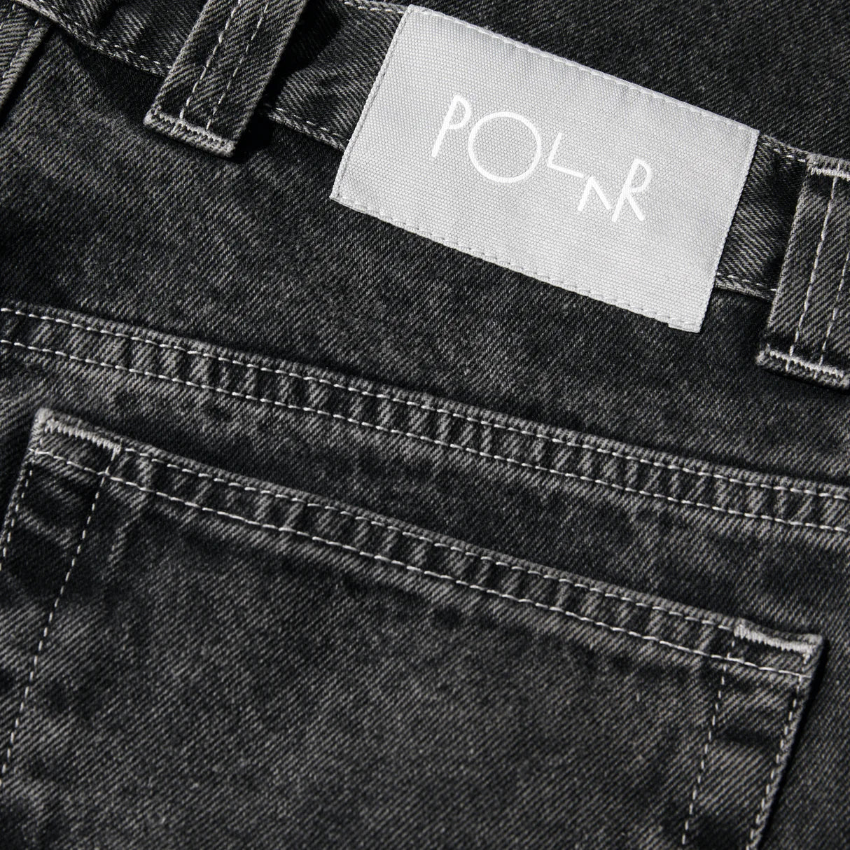 Polar '93! Pants: Silver Black