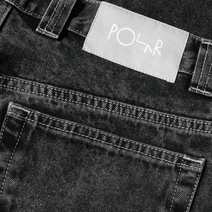 Polar '93! Pants: Silver Black