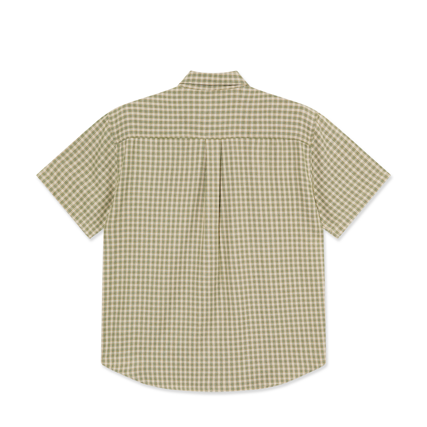 Polar Mitchell Shirt: Beige/Green