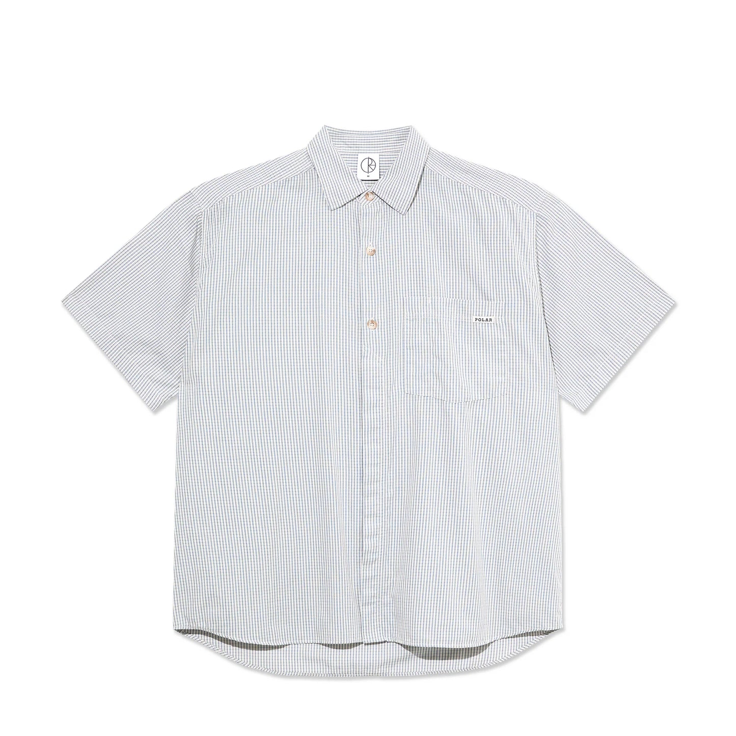 Polar Mitch Shirt: Blue Check