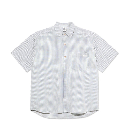 Polar Mitch Shirt: Blue Check