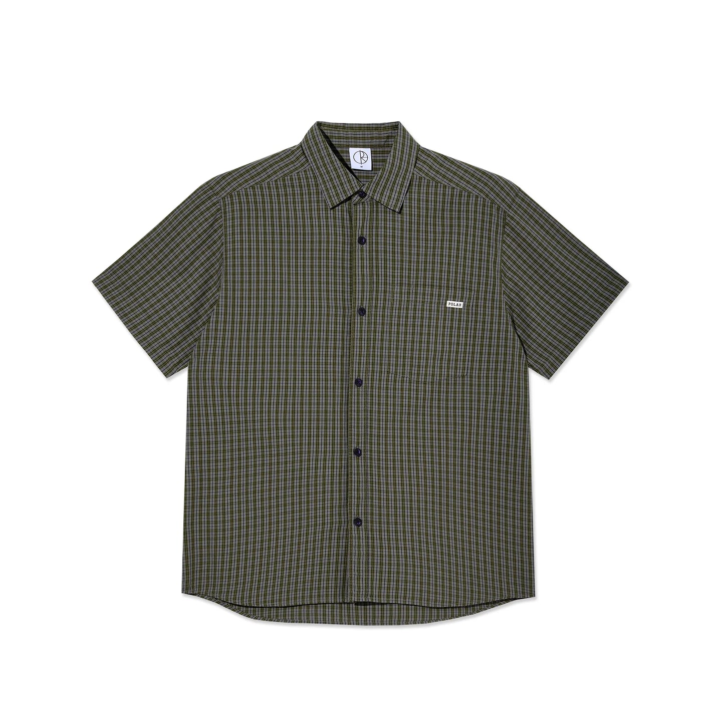 Polar Mitchell Shirt: Black/Green