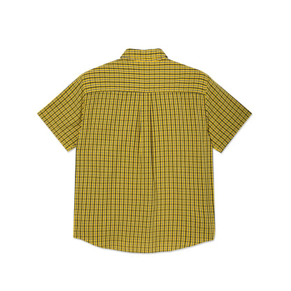 Polar Mitchell Shirt: Lemon/Black