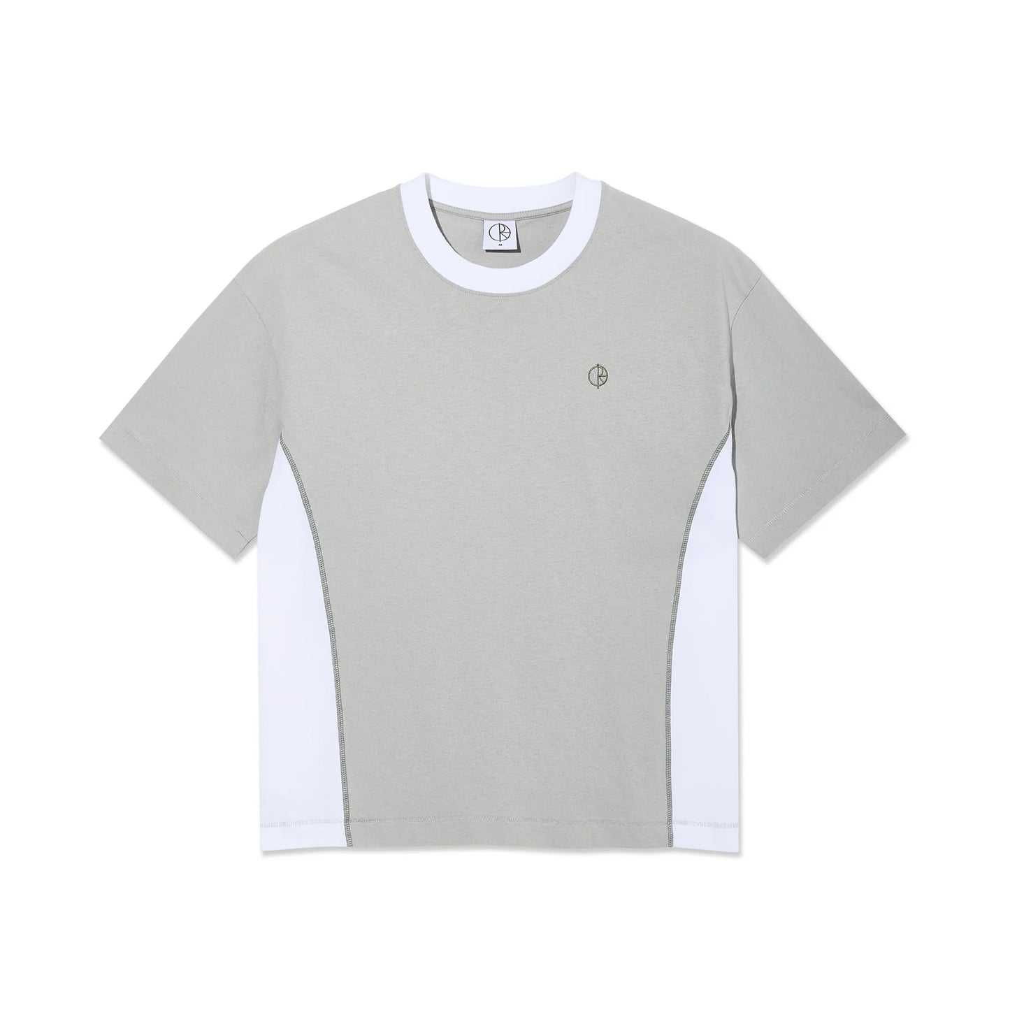 Polar Surf Panel Tee Silver/White