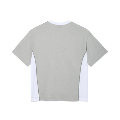 Polar Surf Panel Tee Silver/White
