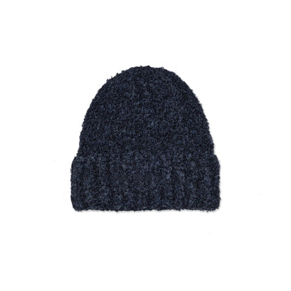 Polar Fluff Beanie: Navy