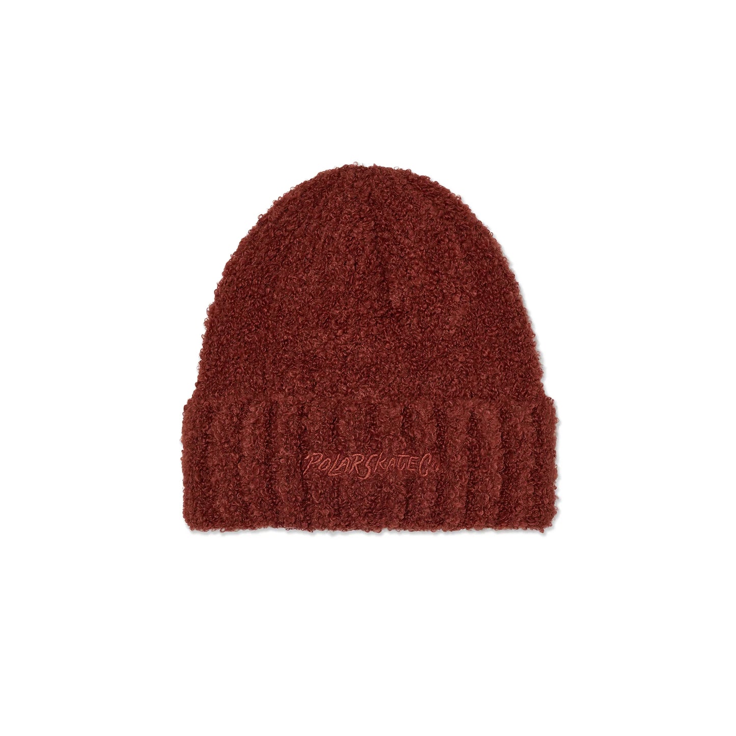 Polar Fluff Beanie: Rust
