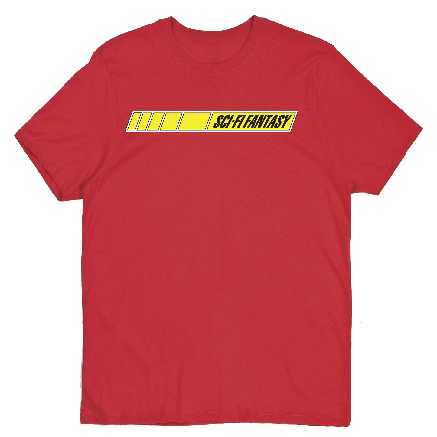 Sci-Fi Fantasy Quick Stripe Tee Red