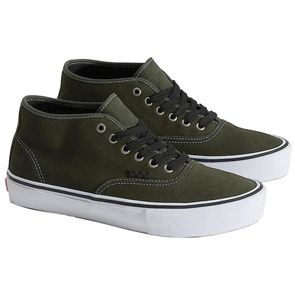 Vans Skate Authentic Mid: Obsidian Fern