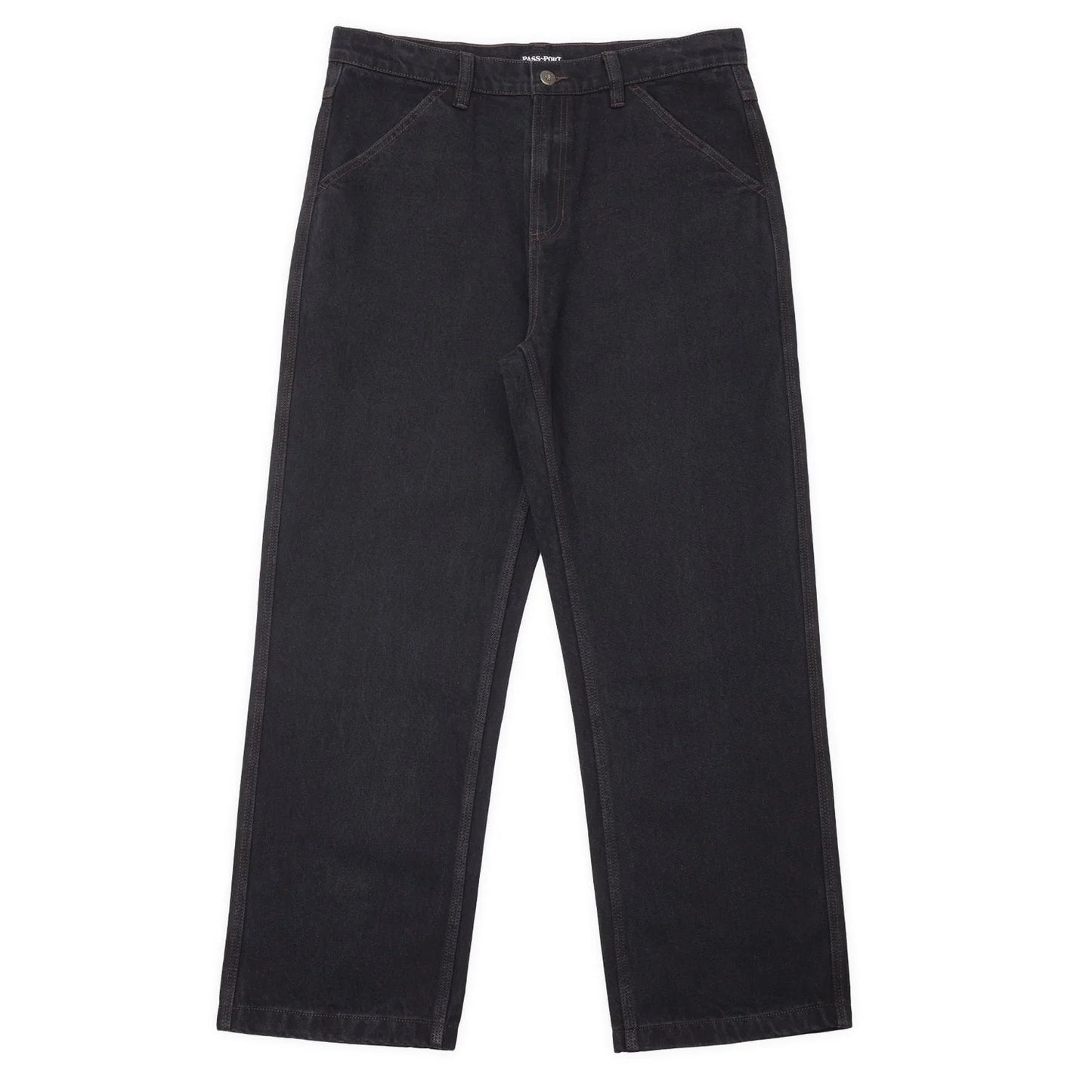 Pass-Port Workers Club Classic Jean: Washed Black