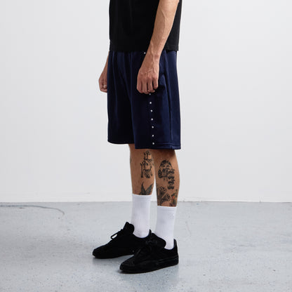 Pass-Port Stargazer Track Shorts Navy