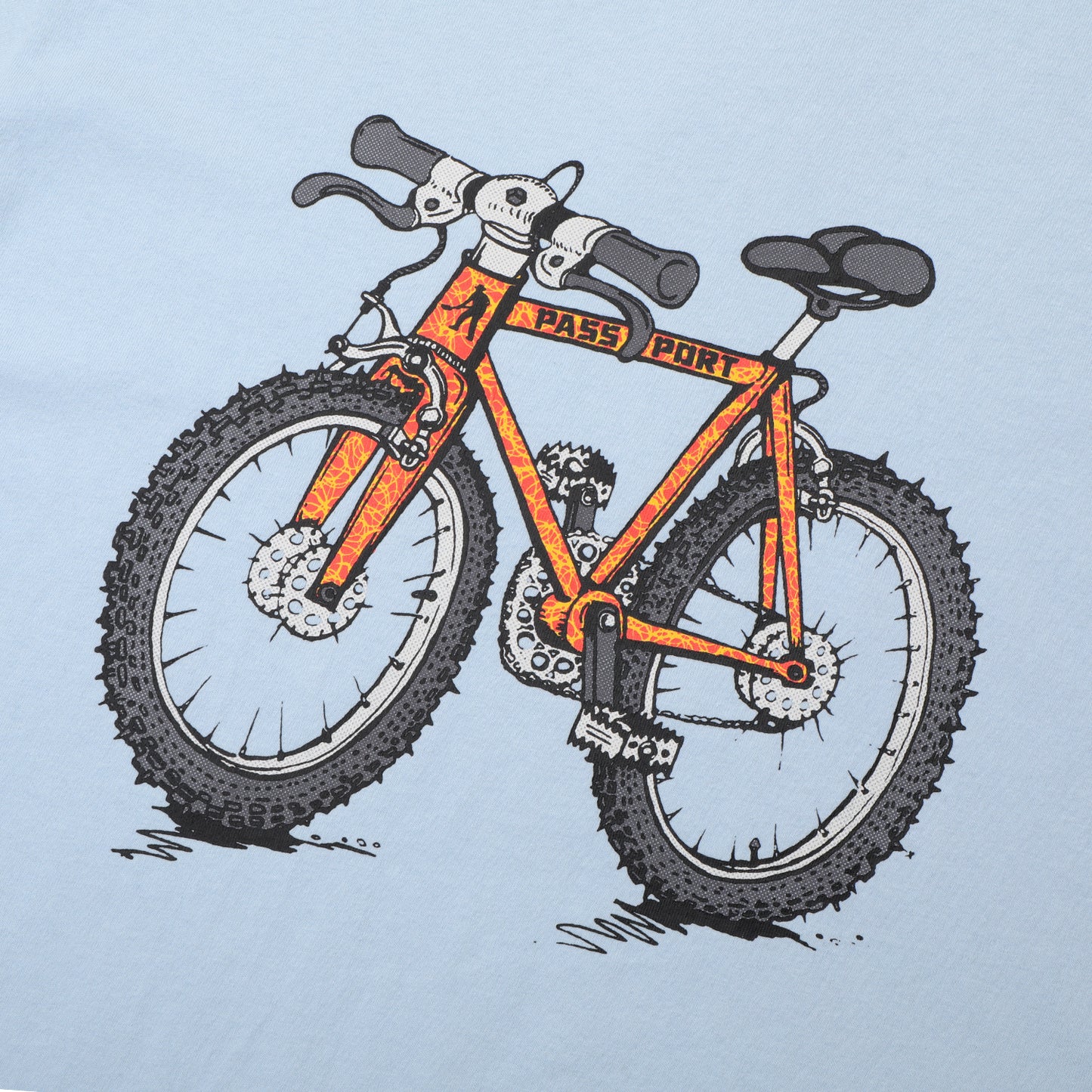 Pass-Port One Speed Tee Stonewash Blue