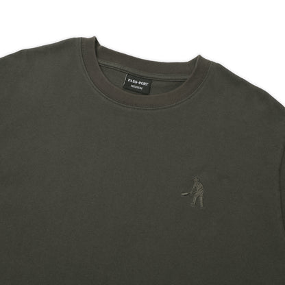 Pass-Port Solid Workers Tee Dark Olive