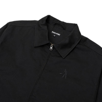 Pass-Port Solid Workers Jacket Black