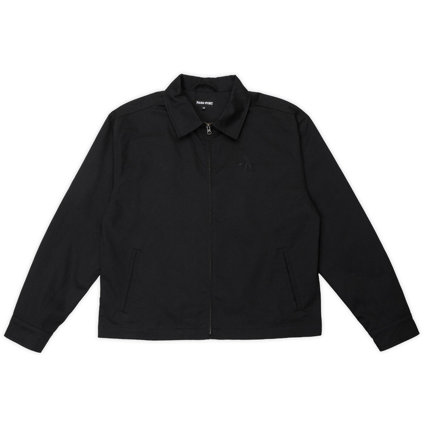 Pass-Port Solid Workers Jacket Black
